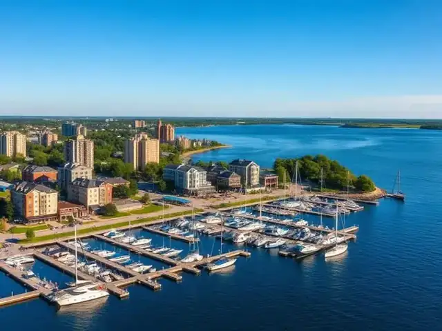 View of Barrie, Ontario
