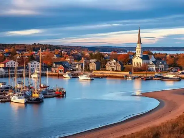 View of Bathurst, New Brunswick