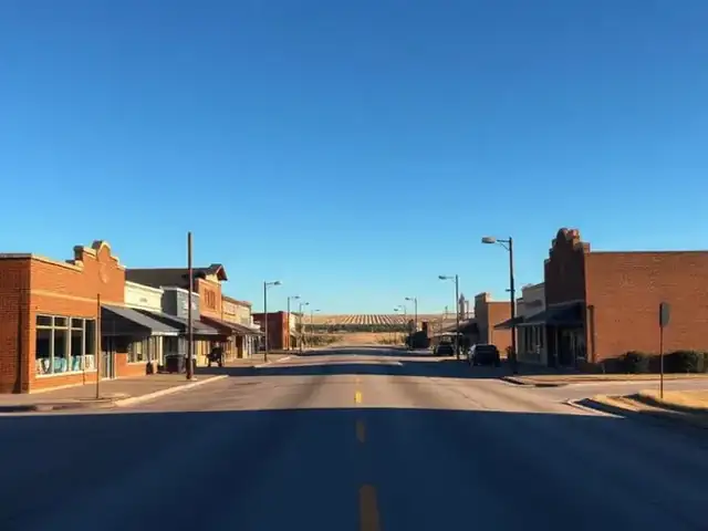 View of Brooks, Alberta