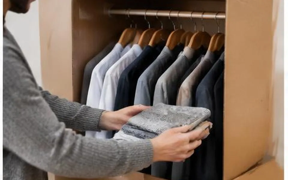 Clothing and closet packing