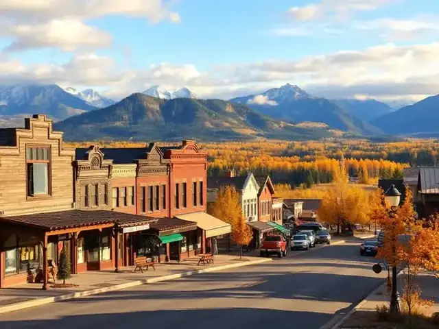View of Cochrane, Alberta