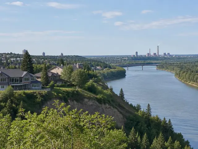 View of Fort Saskatchewan, Alberta
