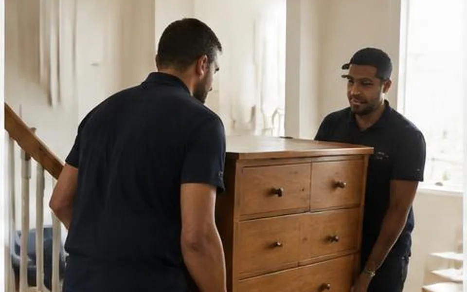Furniture relocation within a home
