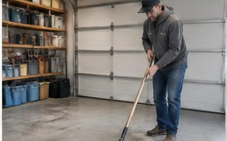 Garage sweeping