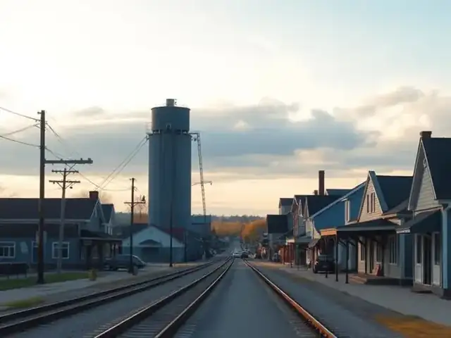 View of Glencoe, Ontario