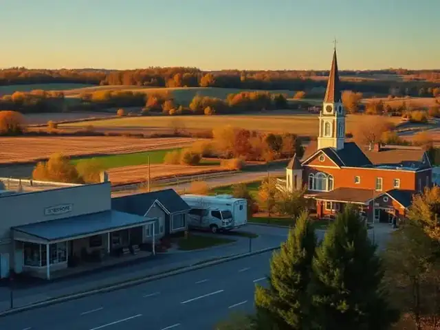 View of Ilderton, Ontario