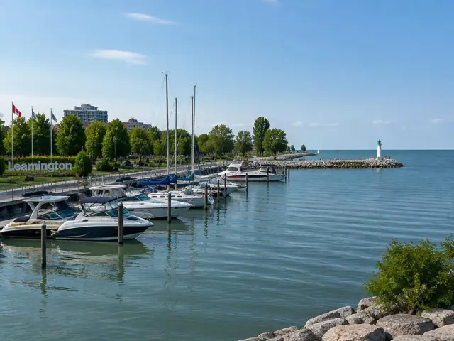 View of Leamington, Ontario