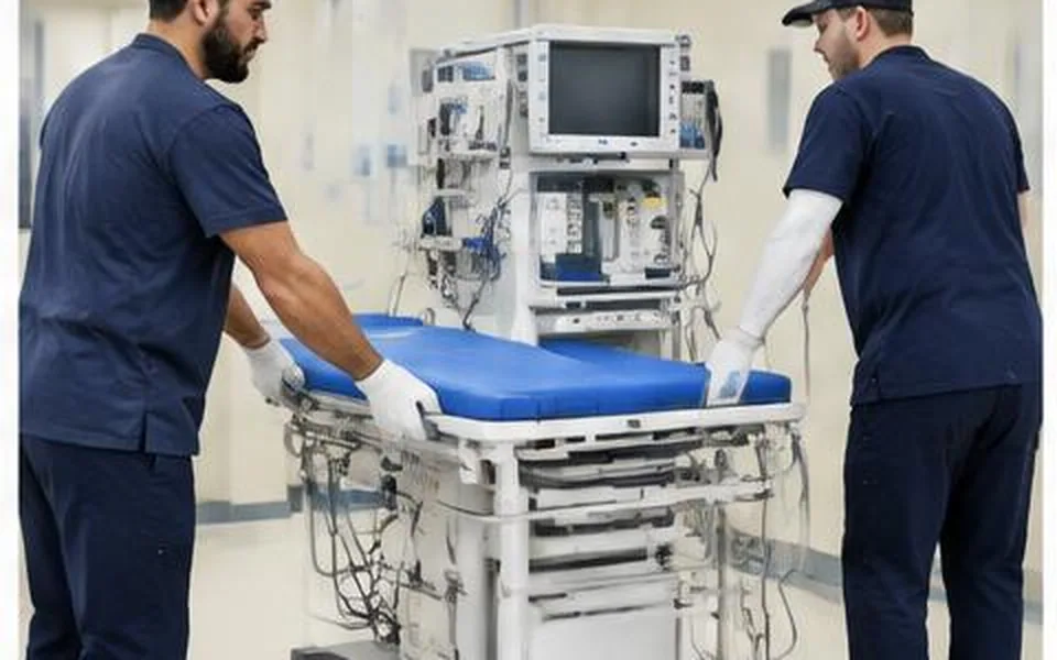 Medical equipment moving