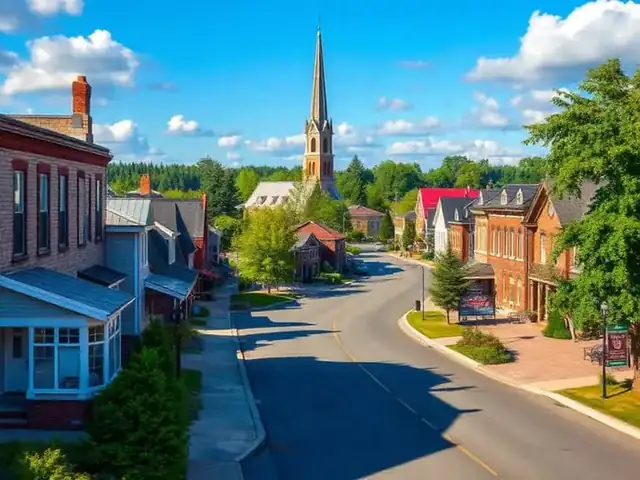 View of Mitchell, Ontario