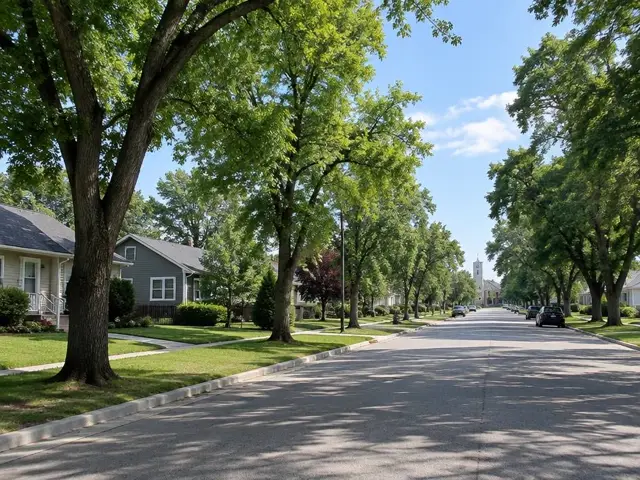 View of Morden, Manitoba