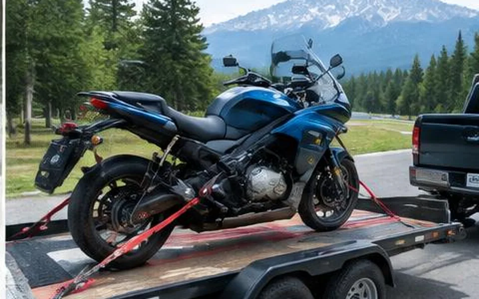 Motorcycle moving