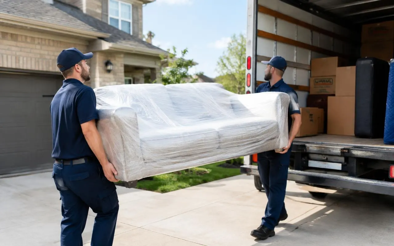 Moving professional at work