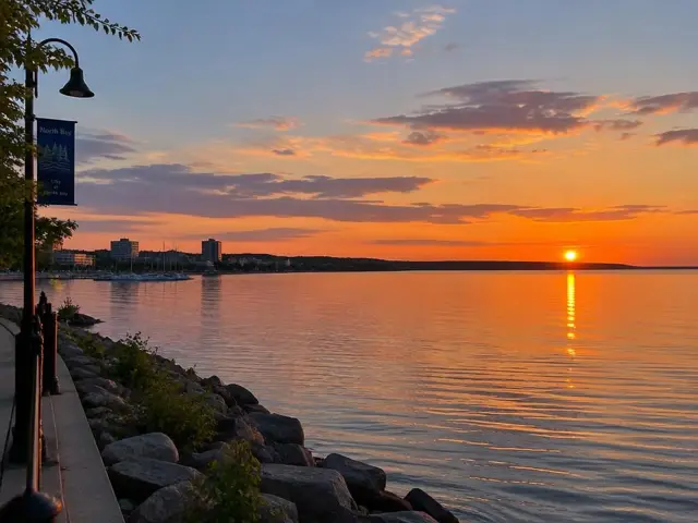 View of North Bay, Ontario