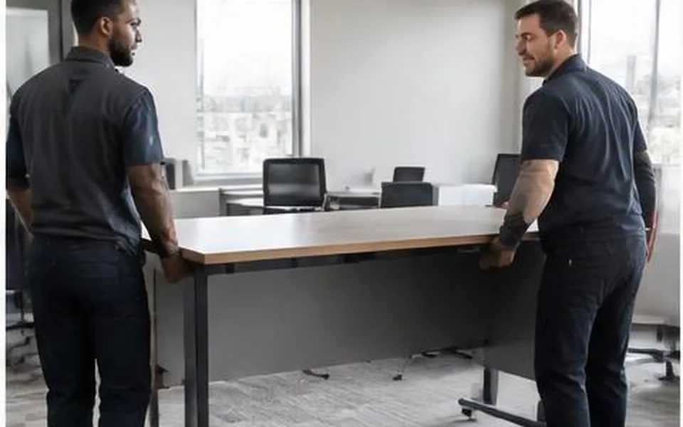Office furniture delivery