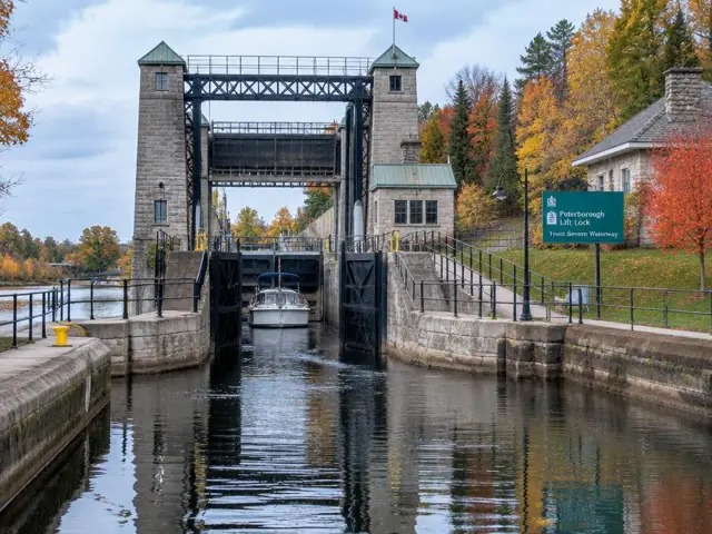 View of Peterborough, Ontario