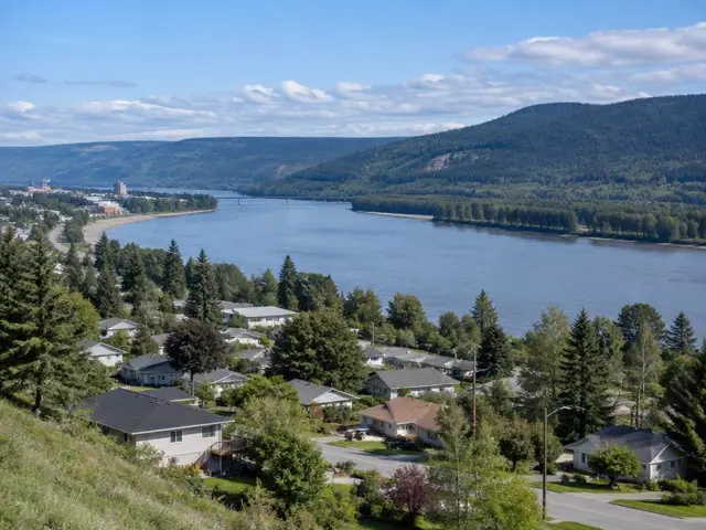 View of Prince George, British Columbia
