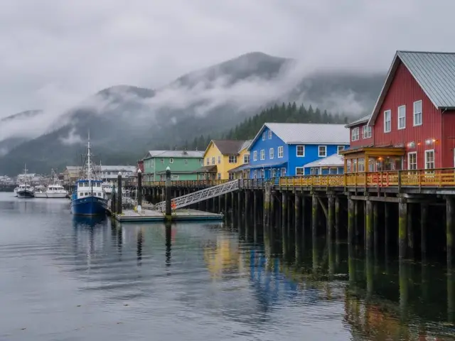 View of Prince Rupert, British Columbia
