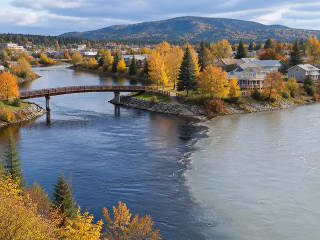View of Quesnel, British Columbia