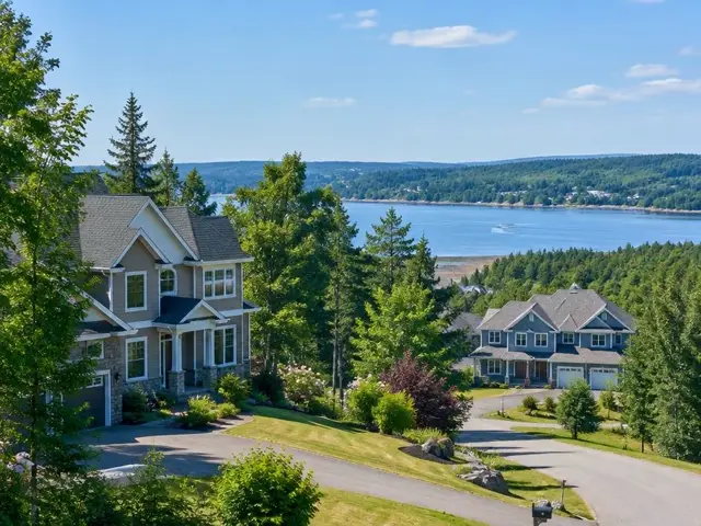 View of Quispamsis, New Brunswick