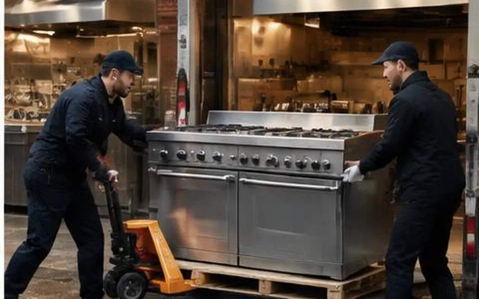 Restaurant equipment delivery