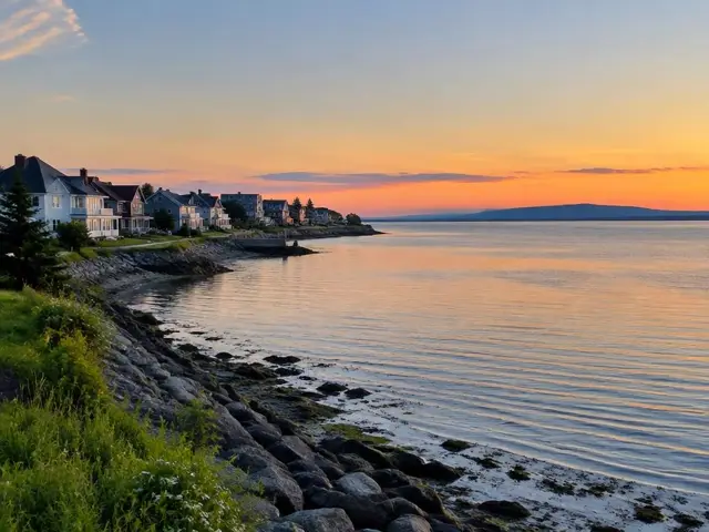 View of Rimouski, Quebec