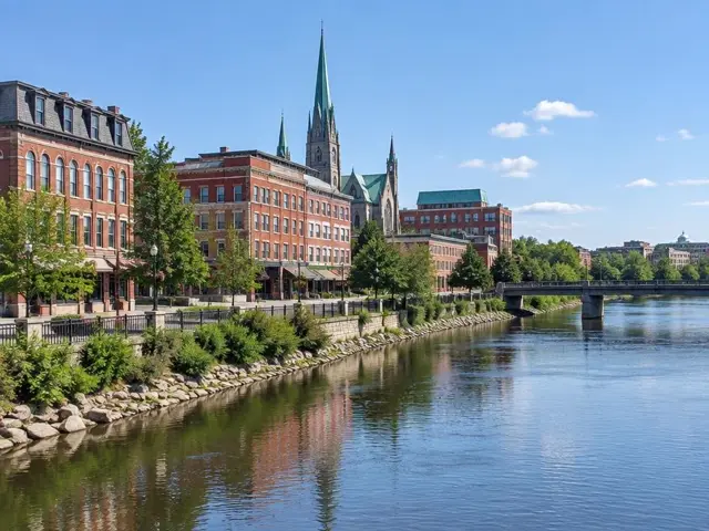 View of Saint-Hyacinthe, Quebec