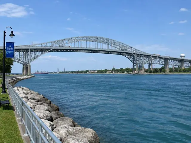 View of Sarnia, Ontario