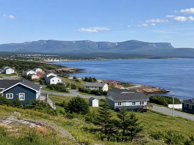 View of Stephenville, Newfoundland and Labrador