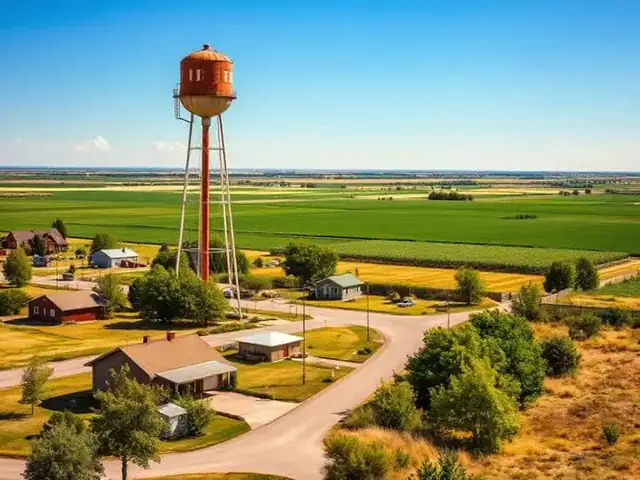 View of Taber, Alberta