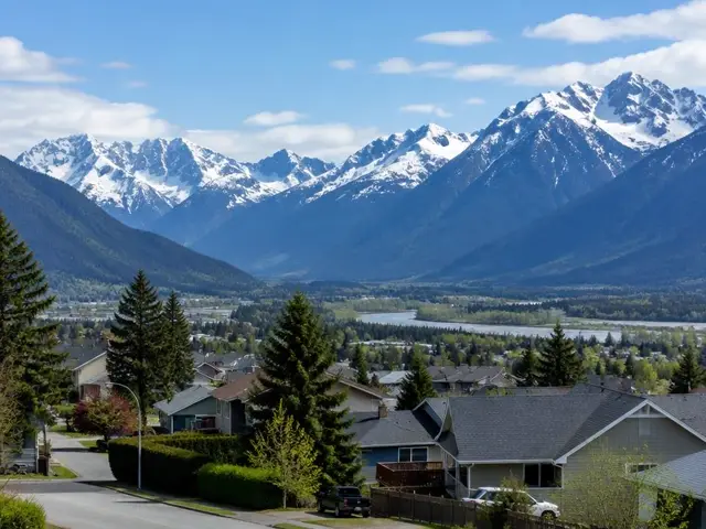 View of Terrace, British Columbia