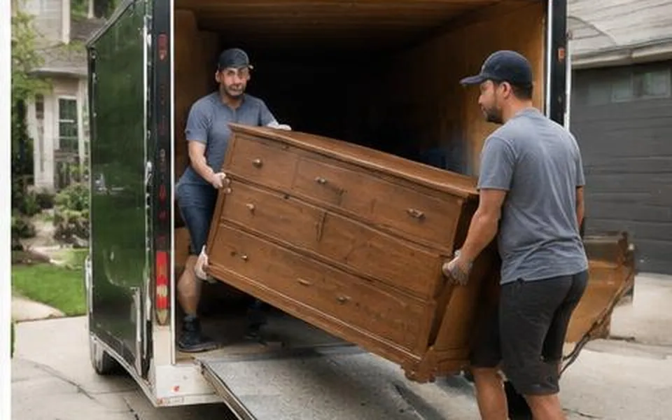 Trailer unloading