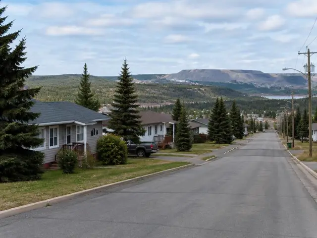 View of Wabush, Newfoundland and Labrador
