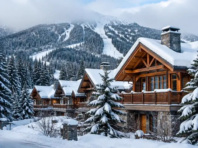 View of Whistler, British Columbia